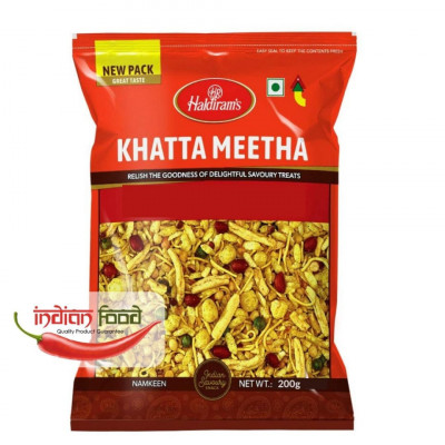 HALDIRAM Khatta Meetha (Snacks Indian Dulce-Picant) 200g foto