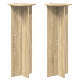 vidaXL Suport pentru plante 2 pcs Stejar Sonoma &Oslash;40 x 100 cm 899692