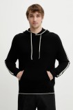 FROM FUTURE pulover de casmir culoarea negru, light, MPH01911