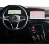 Folie Mata Volkswagen Golf 8 2021-2024, Duragon, protectie Display Navigatie si Ceasuri Bord, din silicon