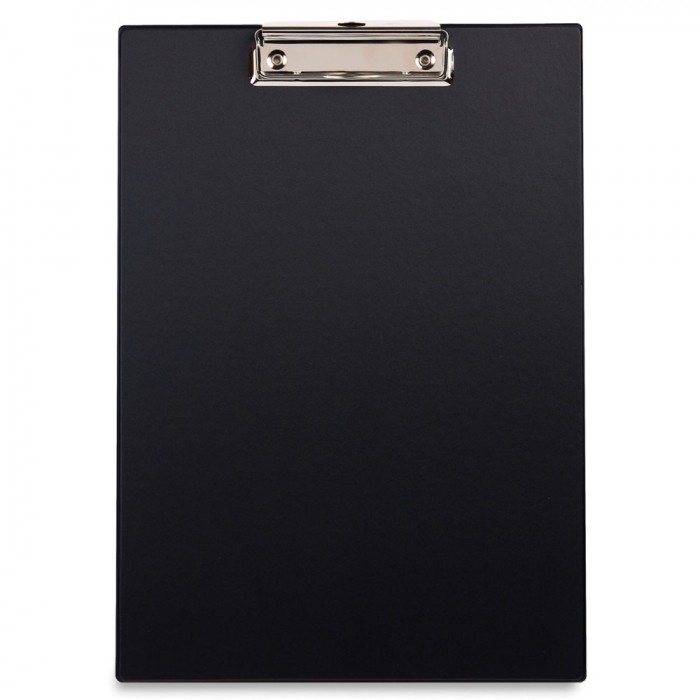 Clipboard, A4, Clip Metalic, Negru