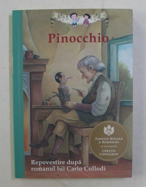PINOCCHIO , repovestire de TANIA ZAMORSKY dupa romanul lui CARLO COLLODI , ilustratii de LUCY CORVINO , 2015