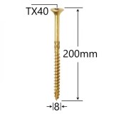 Klimas Surub Dulgherie Cap Inecat TX