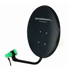 Antenă camping 45cm, cu ventuză dublă, satelit parabolică, pentru camion,