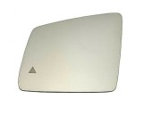 Geam oglinda exterioara Mercedes Clasa G, GL /, GLK, ML, ML, R 15; stanga, crom, incalzita, asferica, pentru oglinda cu side assist