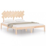 Cumpara ieftin Cadru de pat, 160x200 cm, lemn masiv