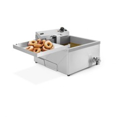 Friteuza electrica pentru gogosi, 12L, 3500W, 630x860x(h)360mm foto