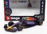 Model Red Bull F1 RB19 BBurago #11 Sergio Perez 2023 1:43 SE Las Vegas GP - 1:43 ( lungime 10 cm )