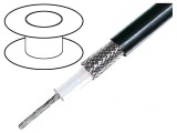 Cablu Coaxial RG214U PVC Negru 10.8mm