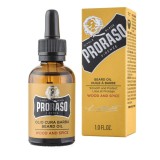 Ulei Pentru Barbă, Proraso, Beard Oil Wood And Spice, Hrănire Și Catifelare Barbă, Strălucire Și &Icirc;ngrijire, 30 ml