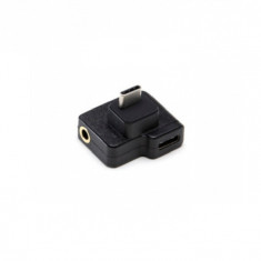 Adaptor microfon jack 3.5mm/USB-C Cynova pentru carcasa Dji Osmo Action foto