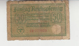 M1 - Bancnota foarte veche - Germania - 50 reichspfennig