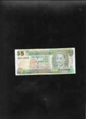Barbados 5 dollars 2007 seria48142894