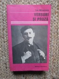 VERSURI SI PROZA - Ion Minulescu