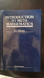 Introduction to Meta-Mathematics - S. C. Kleene