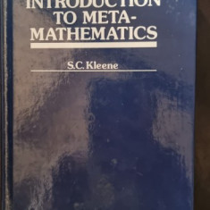 Introduction to Meta-Mathematics - S. C. Kleene