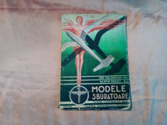 MODELE SBURATOARE - Teorie*Constructie*Sbor - Sima Simulescu, V. Popescu - 1937 foto