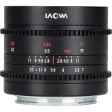 Cumpara ieftin Obiectiv Manual Venus Optics Laowa 9mm t/2.9 Zero-D Cine-Mod pentru Canon RF-Mount