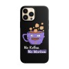 Husa compatibila cu Apple iPhone 12 Pro Max model No koffe no workee Koffing Pokemon,Silicon, Tpu, Viceversa, Transparent, Carcasa