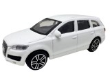 Macheta Bburago Audi Q7 2011 1:43 alb replica metal die-cast