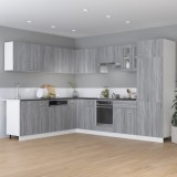 vidaXL Dulap inferior cu sertar &ldquo;Lyon&rdquo; gri sonoma 60x46x81,5cm