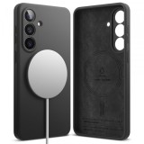 Husa MagSafe pentru Samsung Galaxy S26 S942, Ringke, Silicone, Neagra