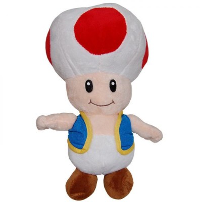 Jucarie din plus Toad, Super Mario, 30 cm foto