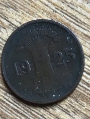 MNDSTR22 Germania 1 pfennig 1925 A