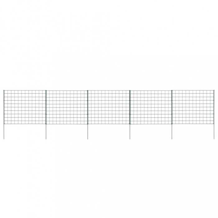 vidaXL Set gard de iaz, verde, 77,5 x 64 cm