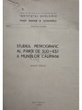 Sergiu Peltz - Studiul petrografic al partii sud-est a Muntilor Calimani (Editia: 1969)