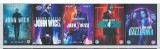 Filme JOHN WICK 1-5 COMPLETE COLLECTION / 1. JOHN WICK / 2. CHAPTER 2 / 3. CHAPTER 3 PARABELLUM / 4. CHAPTER 4 / 5. BALLERINA = ULTIMATE 5x DVD SET, Columbia