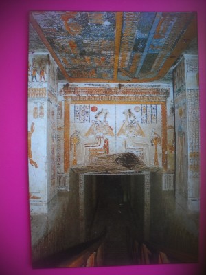 HOPCT 6943 MORMANTUL LUI RAMSES VI -VALEA REGILOR-EGIPT -AFRICA-NECIRCULATA foto