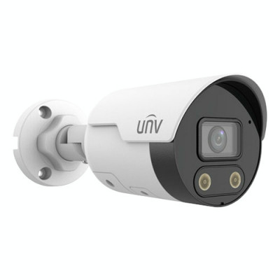 Camera IP 2MP, lumina alba, Smart IR 30M, lentila 2.8mm, Microfon si speaker, IP67, PoE - UNV IPC2122LE-ADF28KMC-WL SafetyGuard Surveillance foto