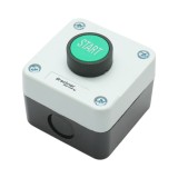 Buton de comanda START verde cu revenire 1NO Breckner Germany