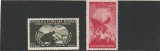 ROMANIA 1953 LP 355 AL III-LEA CONGRES SINDICAL MONDIALSERIE MNH NESTAMPILATA