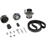 Kit distributie + pompa apa Audi A1, A3, A4, A5, A6, Q3, Q5; Seat Altea, Exeo, Ibiza, Leon, Skoda Fabia, Octavia, Rapid, Roomster, Superb , Yeti; VW, Gates