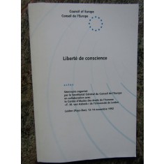LIBERTE DE CONSCIENCE 1993