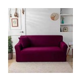 Cumpara ieftin Husa Canapea Elastica Uni, Visiniu - EAT498