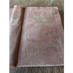 MANUALUL INGINERULUI CHIMIST VOLUMUL II - COSTIN D.NENITESCU