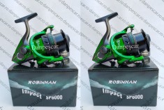 SET 2 Mulinete Feeder Robinhan IMPACT SP6000 tambur long cast 10 rulmenti
