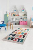Covor de Copii Alfabet Monstru, Multicolor (diverse dimensiuni)