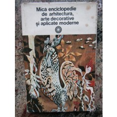 Mică enciclopedie de arhitectură, arte decorative și aplicate moderne - P. C-tin