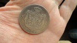 Moneda 5 LEI 1882 Romania - Originala