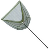 Minciog crap, cap triunghiular, Baracuda Crap 05, lungime totala 3.95 m, deschidere 1.2 m, adancime 0.9 m, maner telescopic