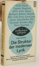 Die Struktur der modernen Lyrik / Hugo Friedrich Structura liricii moderne (in germana)
