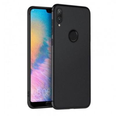 Husa telefon Silicon Huawei P Smart 2019 black POT-LX1 Honor 10 Lite HRY-LX1 foto