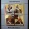 GUINEA BISSAU-PAPI-FOLIE DE AUR-1 M/Sh.+ 2 S/S- NEOBLITERAT -G BIS 320