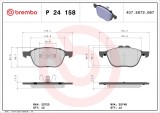 BREMBO P 24 158 PRIME LINE set placute frana,frana disc