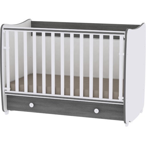 Patut Balansoar Transformabil Dream, Colectia 2019 White Vintage Grey Patut Balansoar Transformabil Dream, Colectia 2019 White Vintage Grey