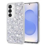 Husa Samsung Galaxy S25 Techsuit Sparkly Glitter alb